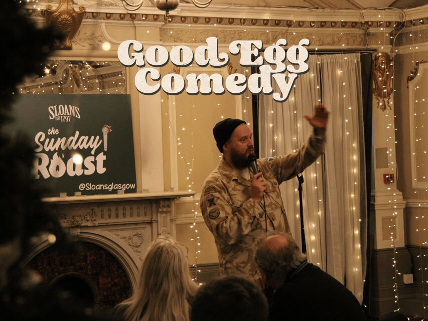Glasgow: Scottish Comedy in an atmospheric Scottish venue! - Gael & Grain on Sandyford Place: where the room size does the work
